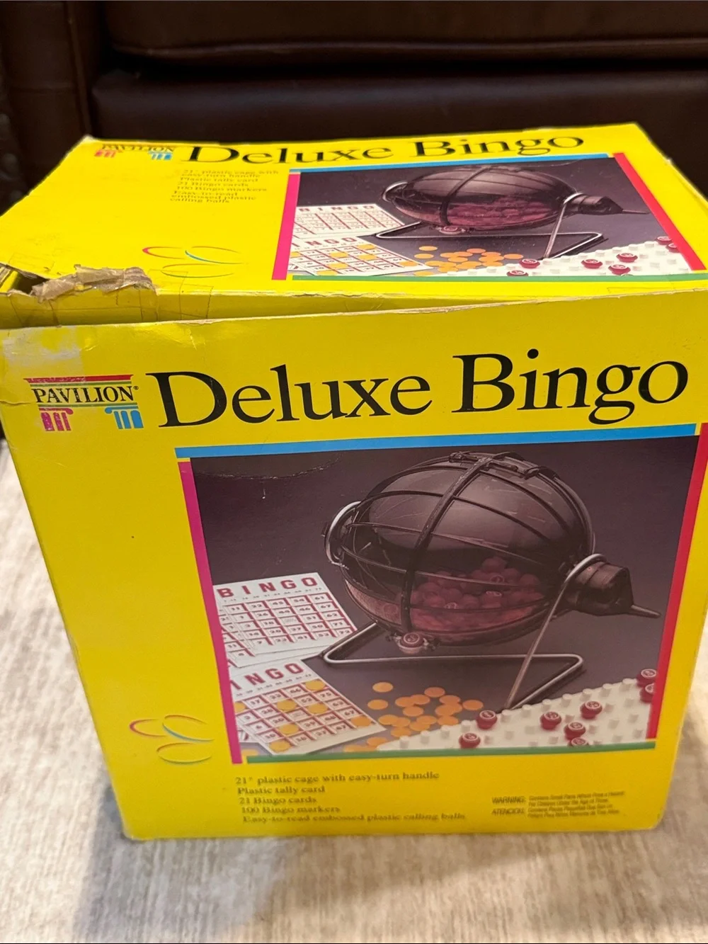 Deluxe Bingo Game - Yellow